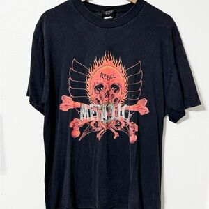 Black Metallica Graphic T-Shirt